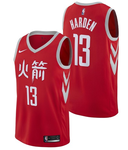 James Harden, Houston Rockets - City Edition - Cliquez sur l'image pour la fermer